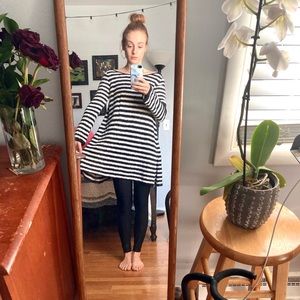 Free People Striped Mini Dress